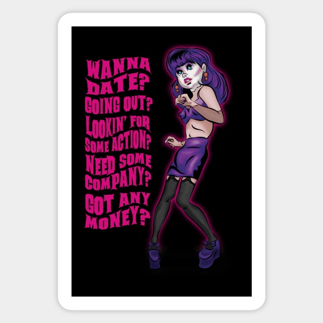 Frankenhooker Sticker by MondoDellamorto